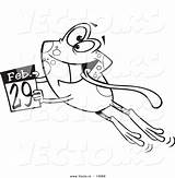 29th Outlined Jumping Leap Toonaday Comptons Maintenant sketch template