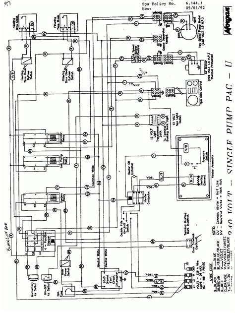 hot tub wiring diagram