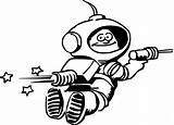 Coloring Rocket Space Astronaut Wecoloringpage Getdrawings Pages Getcolorings sketch template