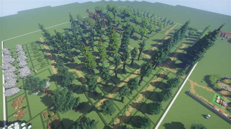 wizzs tree pack   schematics custom trees   sorts    minecraft map