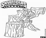 Stump Skylanders Coloring Smash Skylander Pages Designlooter Creature Logs Hammer Instead Wooden Life Has sketch template