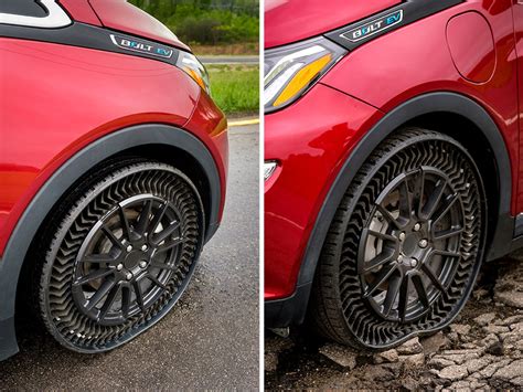 gm  test michelin airless tires  preparation  real world    shouts