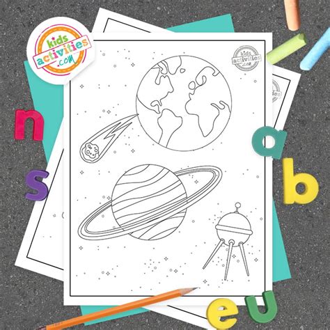 printable space coloring pages kids activities blog