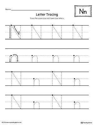 letter  tracing printable worksheet myteachingstationcom