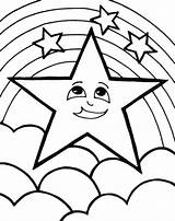 Constellation Coloring Pages Getcolorings Star sketch template