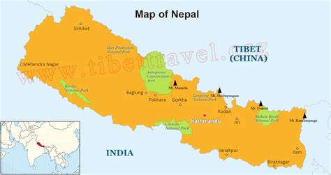 nepal located  map nepal map  asia  world