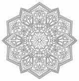 Mandala Coloring Zen Mandalas Stress Anti Patterns Antistress Very Difficult Adults Feel Pages Geometric Good Adult Relaxation Guaranteed Quickly Pure sketch template