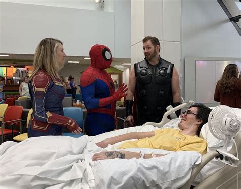 Marvel Fan Critically Injured In Crash Gets Superhero Night At Hospital