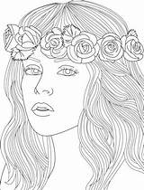 Vika Just Coloring Wreath Roses Deviantart Personnage Pages Cute Choose Board Detailed sketch template