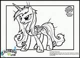Princess Coloring Pony Cadence Pages Little Wedding Cadance Nightmare Moon Friendship Library Clipart Popular Twilight Minister Bookmark Ministerofbeans Coloringhome Coloring99 sketch template