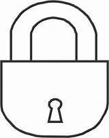 Lock Padlock Drawing Template Coloring Pages Getdrawings Sketch Templates Sheets sketch template