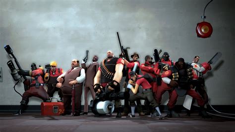 updated  team fortress  class lineup photo  added