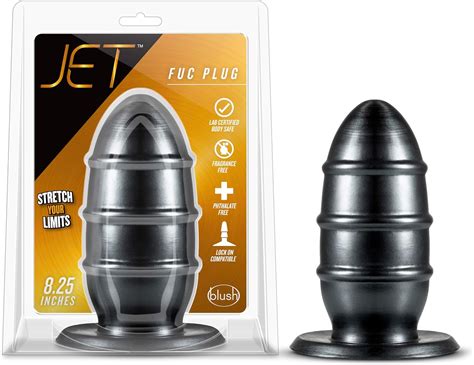 blush jet fuc plug extra girthy huge butt plug sex toy for