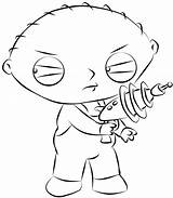 Stewie Guy Family Coloring Pages Griffin sketch template