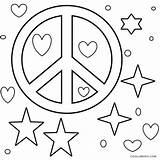 Peace Sign Coloring Pages Printable Adults Signs Color Rasta Hearts Getcolorings Cool2bkids Print Getdrawings sketch template