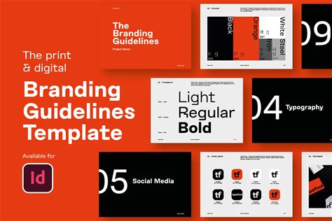 branding guidelines template creative market
