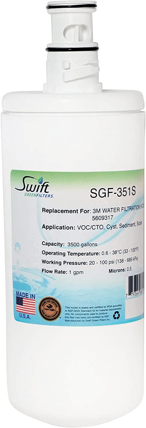 Swift Green Filters Sgf 351s Swift Green Filter Replacement For 3m