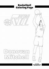 Donovan Tatum Celtics Jayson Colouring Lakers Zion Bucks Williamson Milwaukee Clippers Pelicans Orleans Maverick Morant sketch template