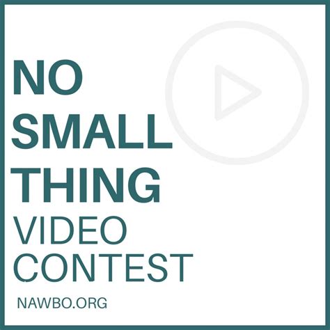 small  video contest nawbo