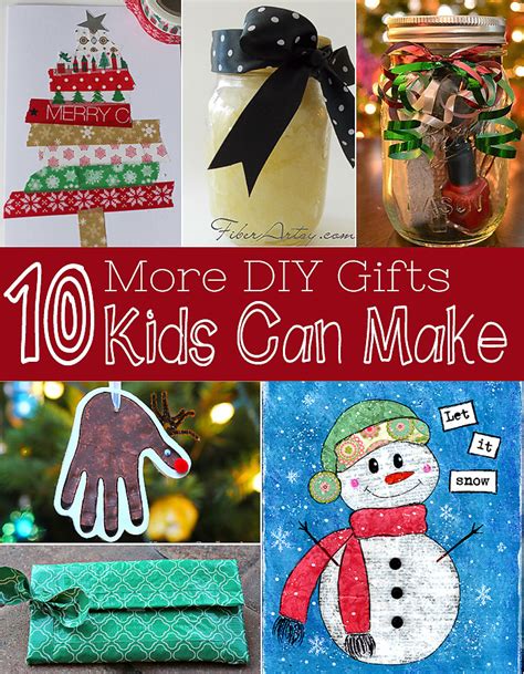 ten  gifts kids   diy christmas gifts