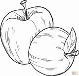 Apples Supercoloring sketch template