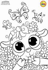 Cute Coloring Pages Kids Lamb Cuties Daisies Animal Choose Board Bojanke Printables Preschool sketch template
