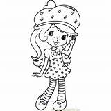 Strawberry Shortcake Coloring Pages Coloringpages101 Characters Cartoon sketch template