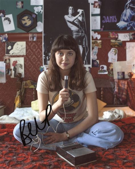 bel powley the diary of a teenage girl autograph signed minnie 8x10