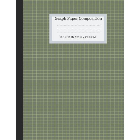 graph paper notebook grid paper  math science students
