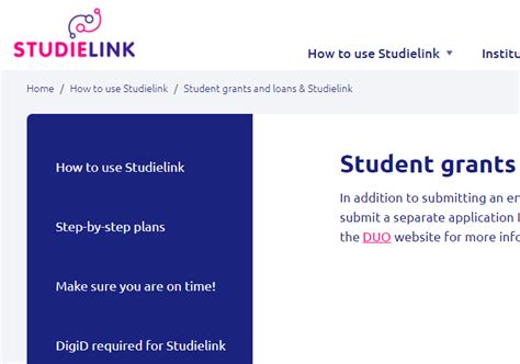 studielink guide studielink contact duo contact seekersnewsghcom