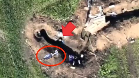 ukraine drone footage ukrainian military destroy russians  drone youtube