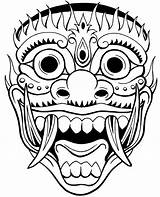 Coloring Tribal Mask Topcoloringpages Tattoo sketch template