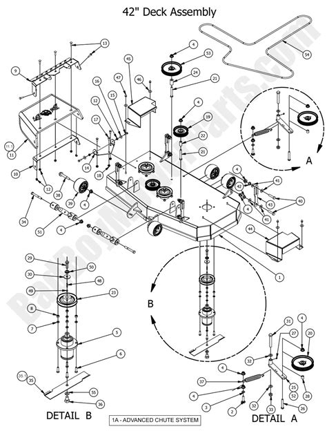 compact outlawin deck diagrambad boy mower parts