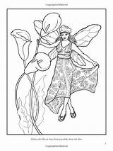 Fairies Dover Christy Shaffer sketch template