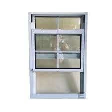 aluminum double hung vertical sliding window smart windows  doors