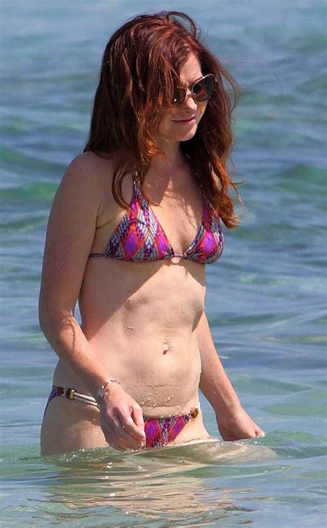 Alyson Hannigan Flaunts Super Fit Bikini Body In Hawaii