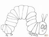 Hungry Caterpillar Very Coloring Pages Choose Board sketch template
