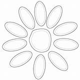 Daisy Scout Girl Coloring Petals Pages Printable Petal Scouts Blank Daisies Color Drawing Categories Popular sketch template