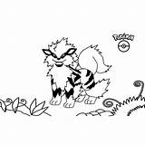 Arcanine Kolorowanka Forcoloring Zabawna Koffing sketch template