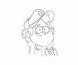 Pines Dipper sketch template