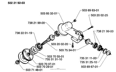 husqvarna     parts diagram  grip assembly rl