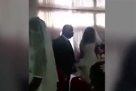 oops groom s mistress gatecrashes his wedding dressed as bride
