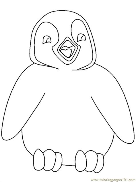 penguin printable coloring pages coloring home