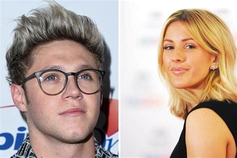 ellie goulding makes sweet music with 1d niall at bbc