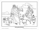 Abraham Abram Genesis Promises Sundayschoolzone sketch template