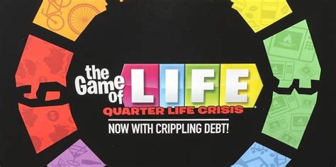 New The Game Of Life Quarter Life Crisis Edition Hasbro Parody