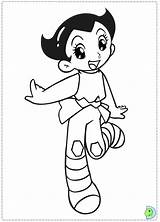 Coloring Dinokids Astro Boy Close sketch template