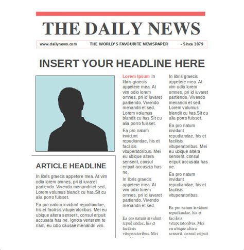 news paper article examples   write  newspaper article daily