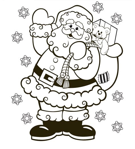 printables christmas coloring pages background