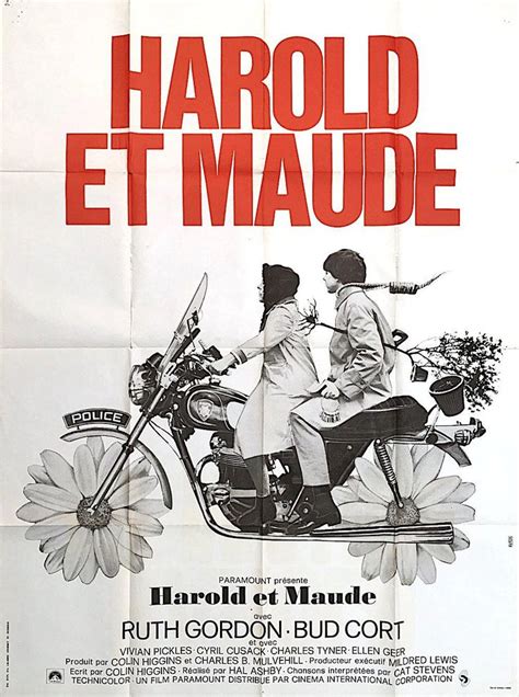 harold  maude  poster  french  panel   posters vintage  posters